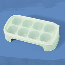 Ice Mold, 8 Grid Food Grade Portable Plastic Ice Tray (1 Pc / 15×8 Cm)